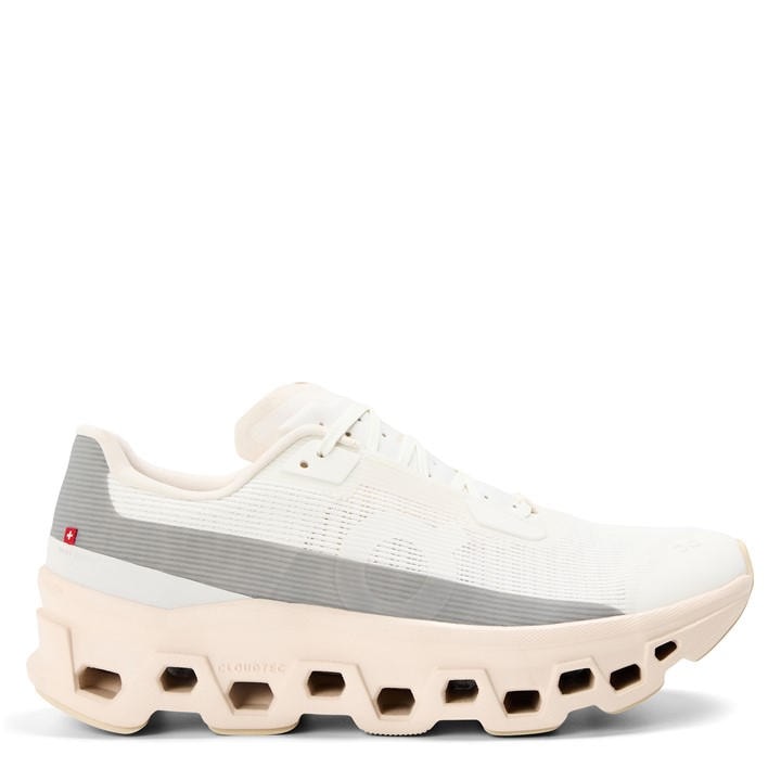 On Women's White Cloudmonster Void Running Shoes