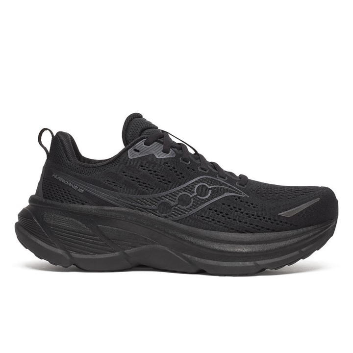 Saucony Hurricane 25 Road Running Shoes Mens – Black