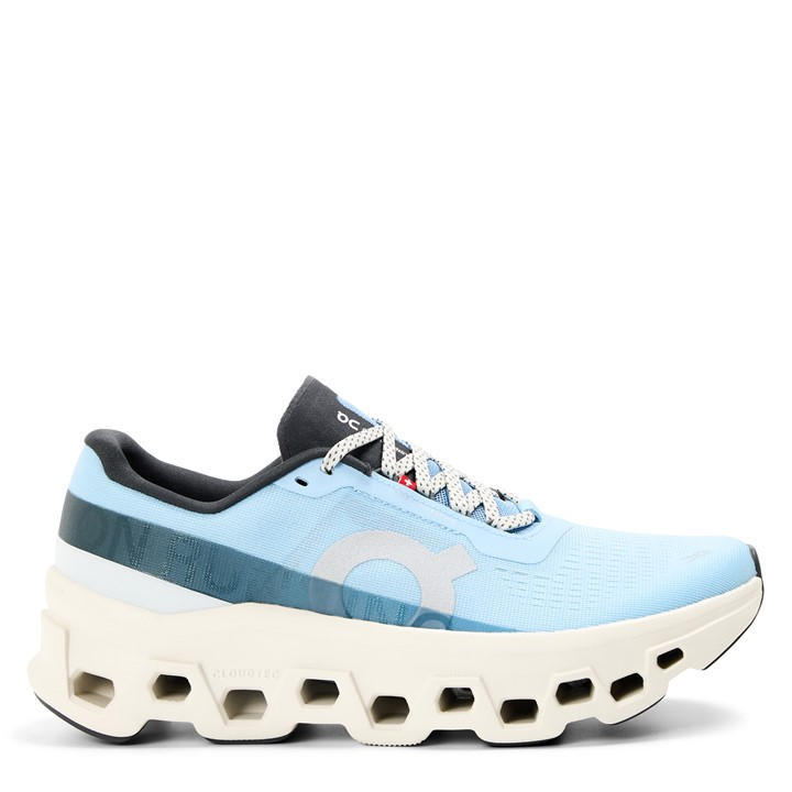 On Women's Blue Cloudmonster Running Shoes