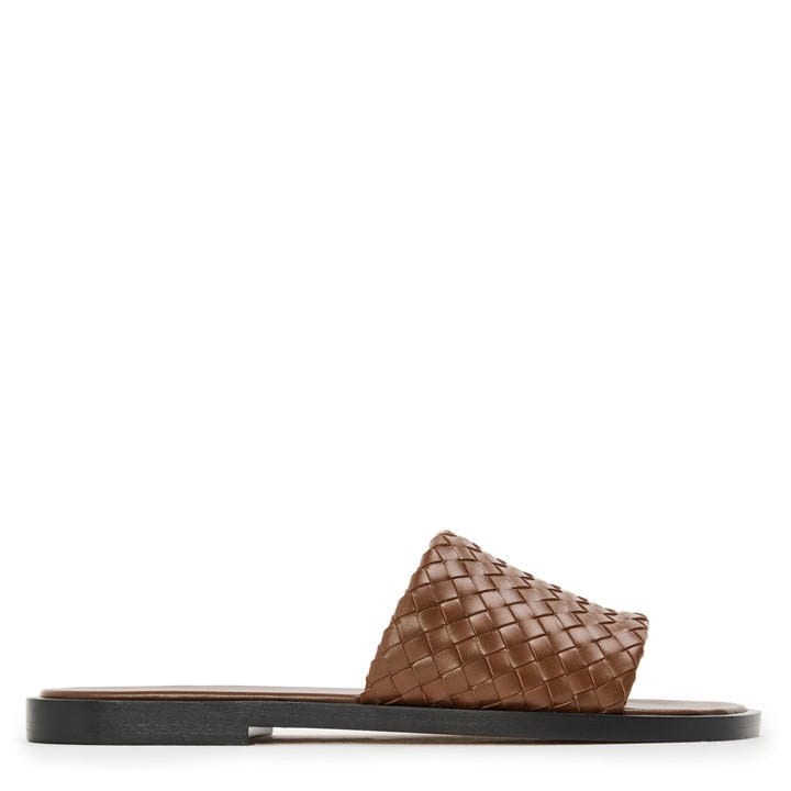 Bottega Veneta Lio Sandal Sn62 In Brown