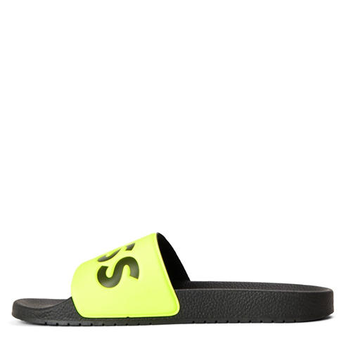 Boss - Mens BOSS Comfy Slider Sandals with Logo Detail (Aryeh)