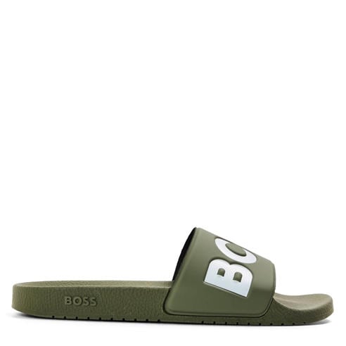 Boss - Mens BOSS Comfy Slider Sandals with Logo Detail (Aryeh)