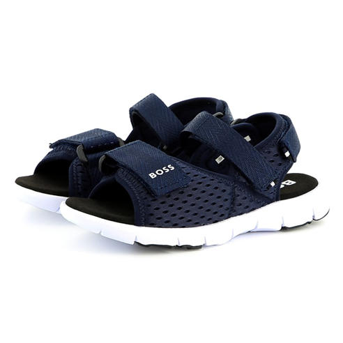 Boss - Kids' Logo Flat Sandals