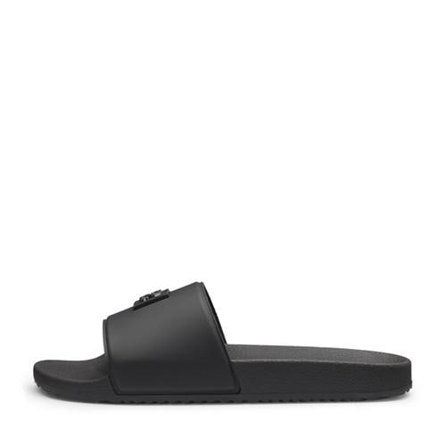 Hugo - Mens HUGO Iconic Metal Stacked Logo Sliders