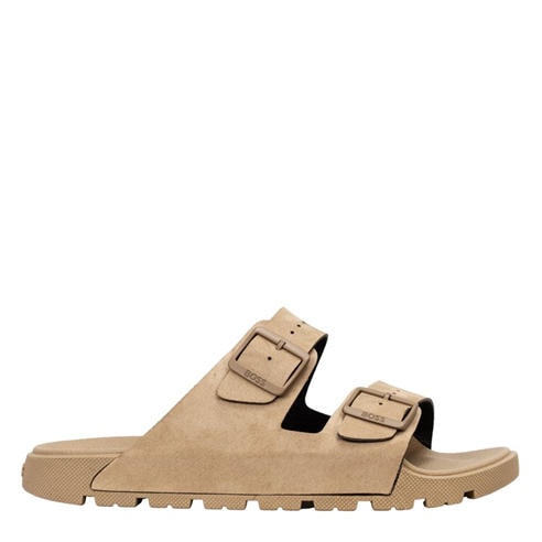 Boss - Mens BOSS Sandals with Embossed Logo Detail and Adjustable Straps (Surfley)