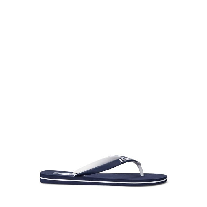 Polo Ralph Lauren Men's Blue Pool Sliders - Size 9
