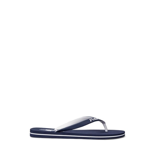 Black/White - POLO RALPH LAUREN - Men's Pool Sliders
