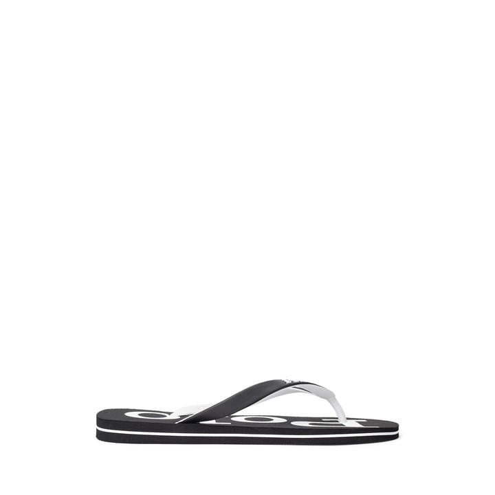 Polo Ralph Lauren Men's Black Pool Sliders - Size 9