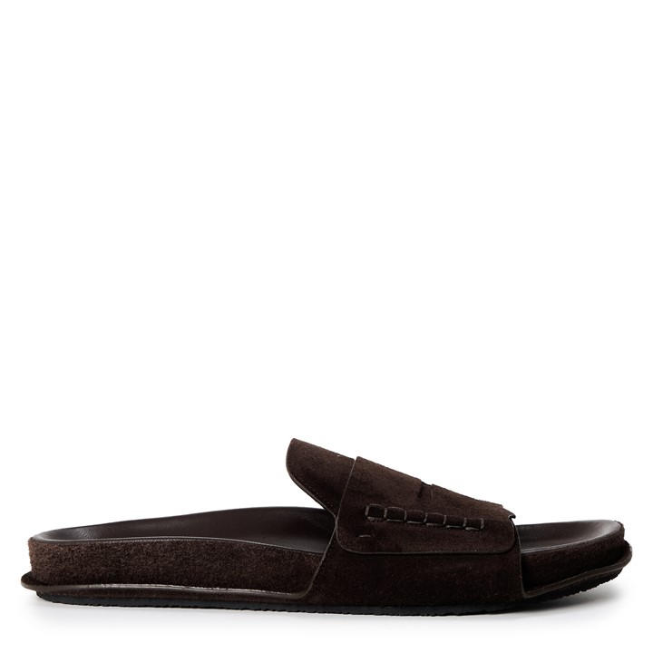 Jacquemus Jacq Mocassin Sndl Sn62 In Brown