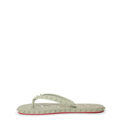 CHRISTIAN LOUBOUTIN - Women's Super Loubi Rubber Flip Thong Sandals
