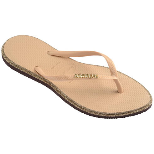 Havaianas - Women's Slim Point Glitter Flip Flops