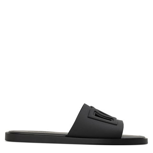 DOLCE AND GABBANA - DG Rubber Cut Slide Sn63
