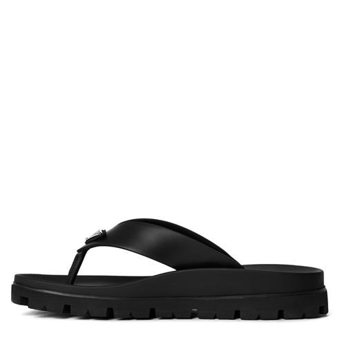 PRADA - Rubber Thong Sandals