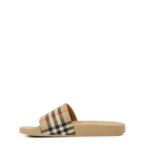 BURBERRY - Women's Vintage Check Furley Sliders