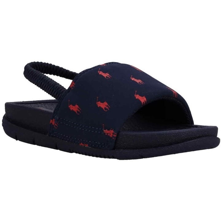 Polo Ralph Lauren  Kids Blue Kids' Pool Sliders - Size C8