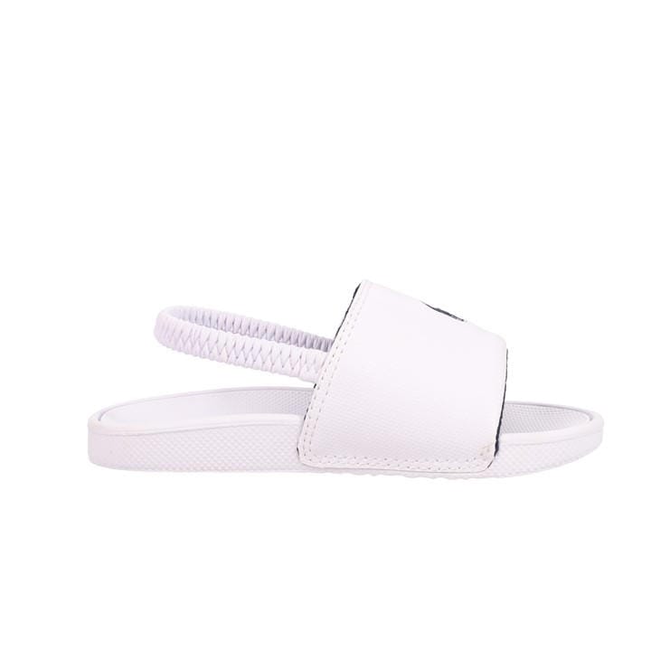 Polo Ralph Lauren Boys White Kids' Cayson Pool Sliders