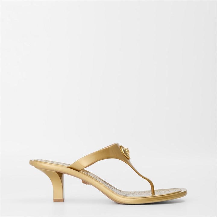 Versace Women's Gold Sandal 55 Size 7