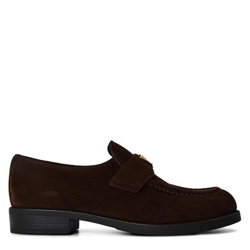 PRADA - Women's Suede Loafers