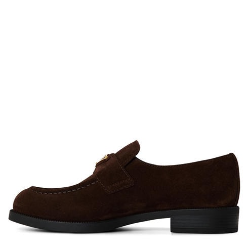 PRADA - Women's Suede Loafers