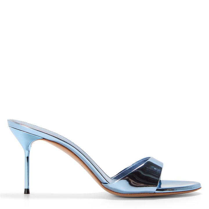Paris Texas Women's Blue Paris Lidia Mule 70 Ld61