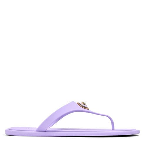 VERSACE - Alia Rubber Flat Sandals