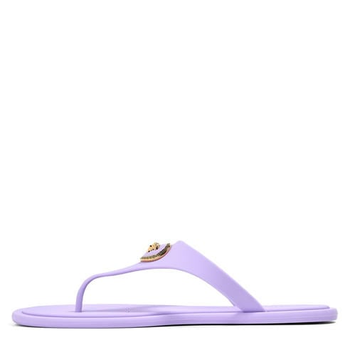 VERSACE - Alia Rubber Flat Sandals