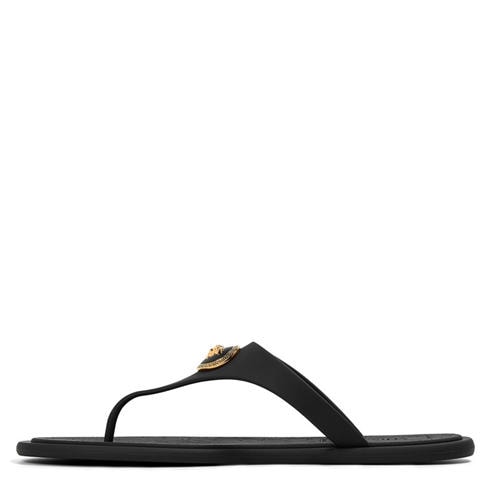 VERSACE - Alia Rubber Flat Sandals