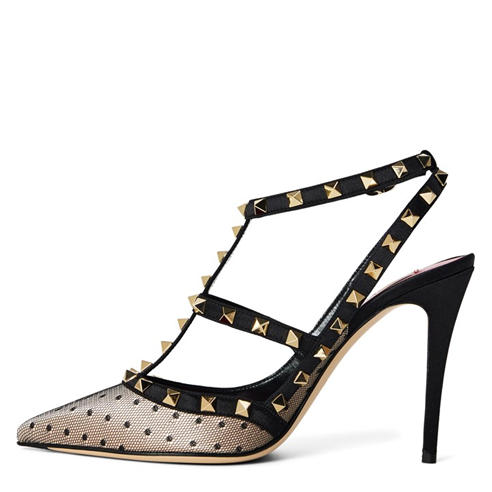 VALENTINO GARAVANI - Women's Rockstud 100H Stiletto Heels
