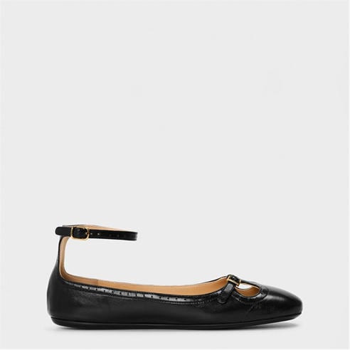 CHLOE - Women’s Leather Misty Ballerina Flats