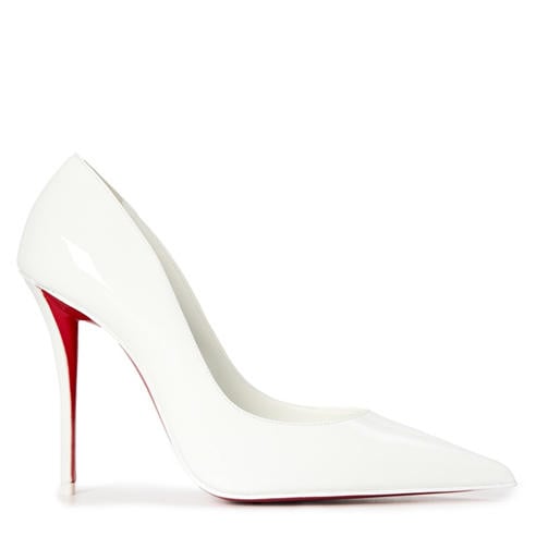 CHRISTIAN LOUBOUTIN - Women's Sole Leather Miss Z Pumps 100mm
