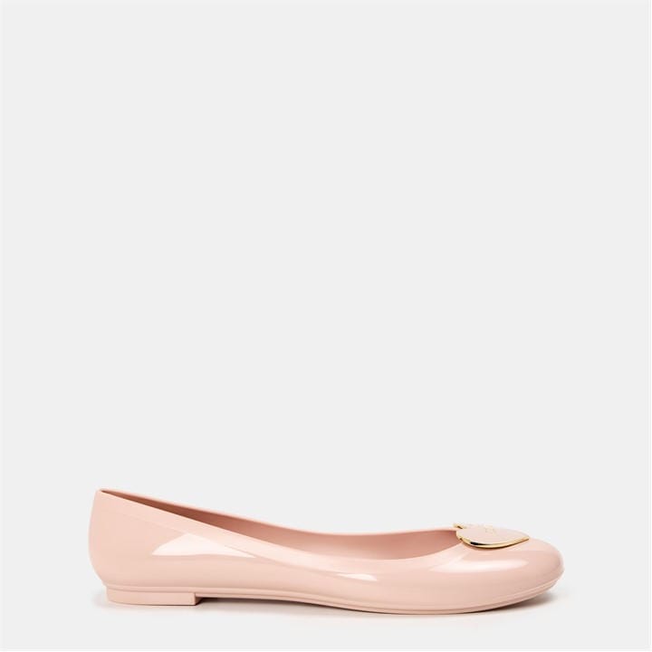 Love Moschino Women's Pink Lm Jelly Ballet Size 4