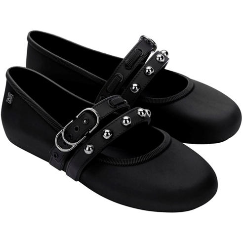 MELISSA - Women's Soft Ballet Studs Ballet Pump