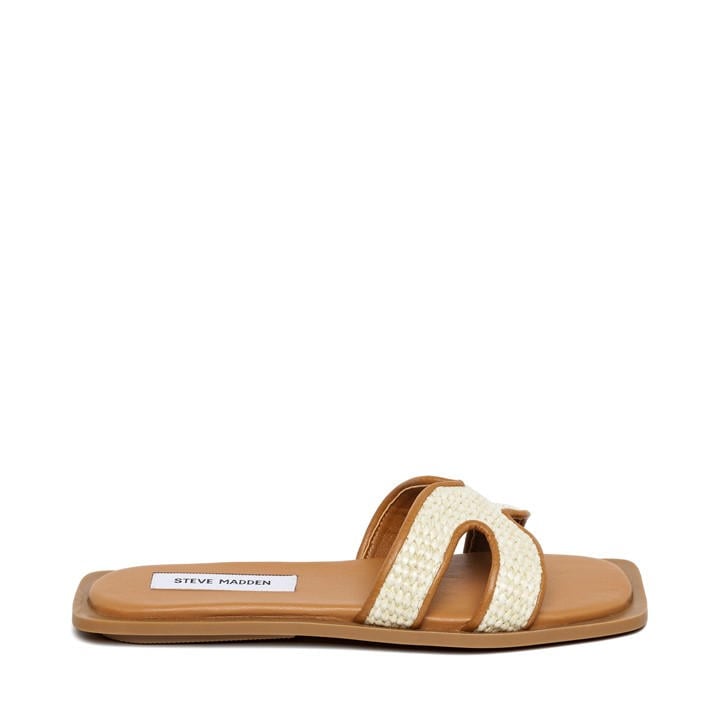 Steve Madden Women's Beige Flat Sandals