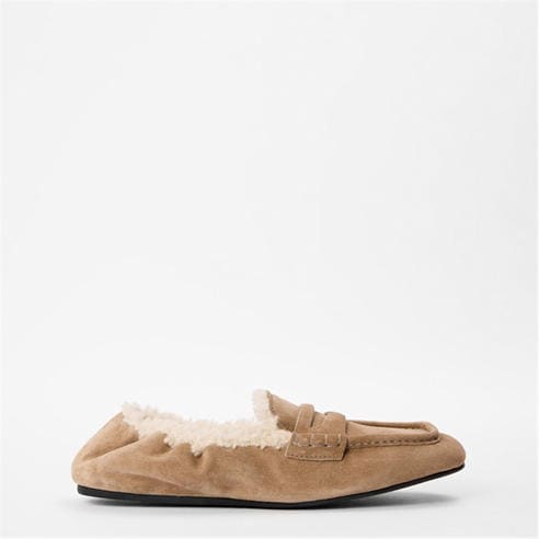 MIU MIU - Women's Shearling Loafers