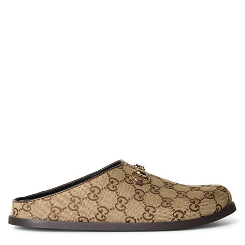 GUCCI - Women's Horsebit Padded Flat Mules