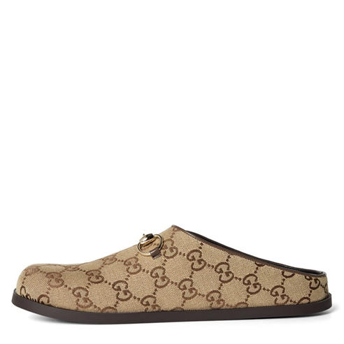 GUCCI - Women's Horsebit Padded Flat Mules