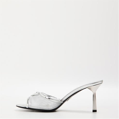 PRADA - Women's Mesh Heeled Mules