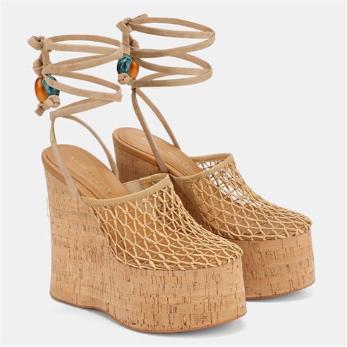 NAKED WOLFE - Women's Wedge Sandals