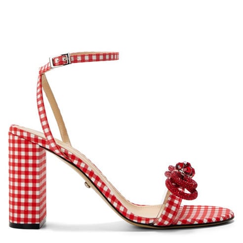 MACH AND MACH - Women's Block Heel Court Shoes