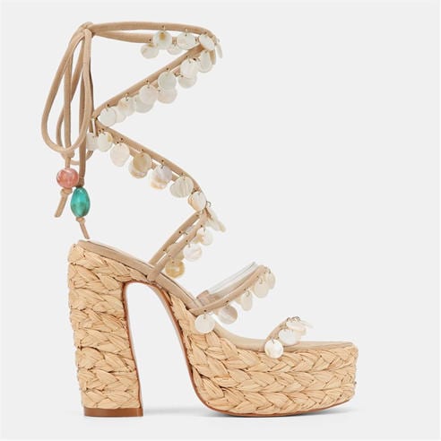 NAKED WOLFE - Women's Platform Heeled Sandal