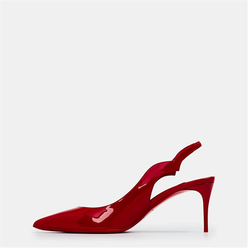 CHRISTIAN LOUBOUTIN - Women's Signature Coloured Underside Italian Slingbacks