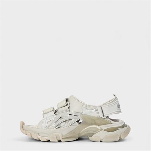 BALENCIAGA - Open Toe Logo Sandals