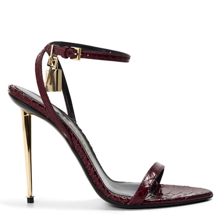 Tom Ford Women's Red Padlock Heels