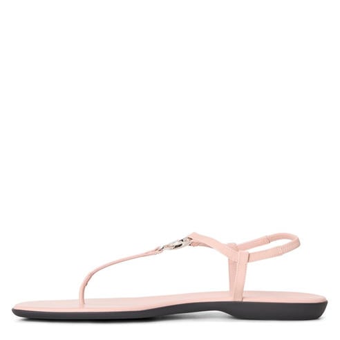 GUCCI - Women's GG Ease Leather Sandals