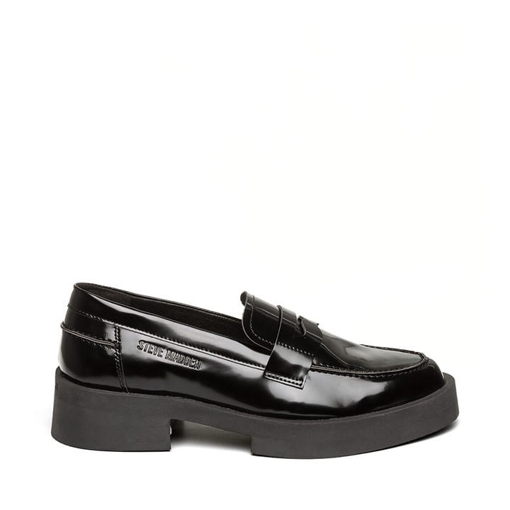 Steve Madden Women's Black Marina Loafers Size 4