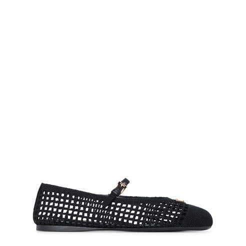 PRADA - Women's Crochet Ballet Pumps