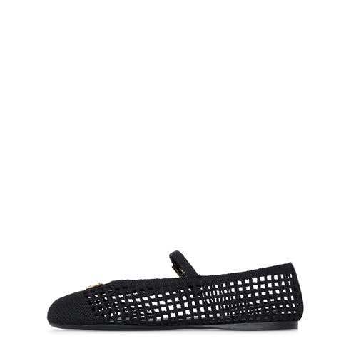 PRADA - Women's Crochet Ballet Pumps