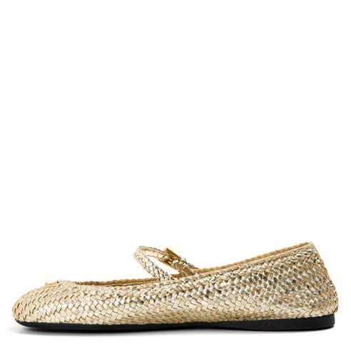 PRADA - Women's Woven Ballet Pumps