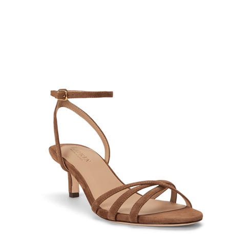 Lauren by Ralph Lauren - Women's Kendyl Kitten Heeled Sandals