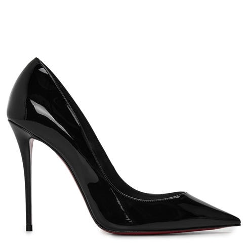 CHRISTIAN LOUBOUTIN - La Pigalle 100 Patent Leather Pumps